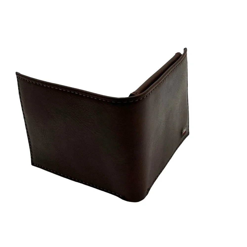 Levis‎ Men's Bifold Wallet Identity Theft Protection RFID-Blocking Brown